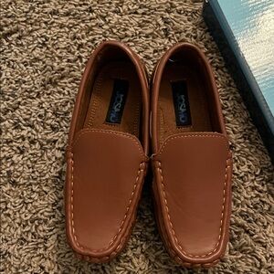 Josmo Tan Leather Loafers